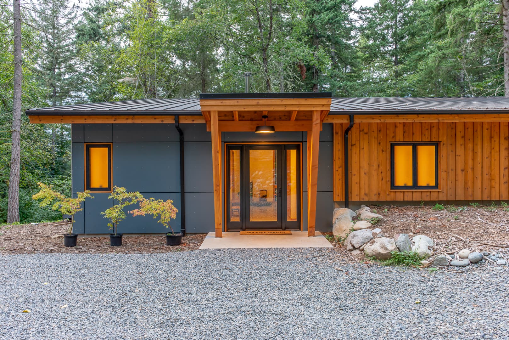 Timber Frame on South Vashon Island