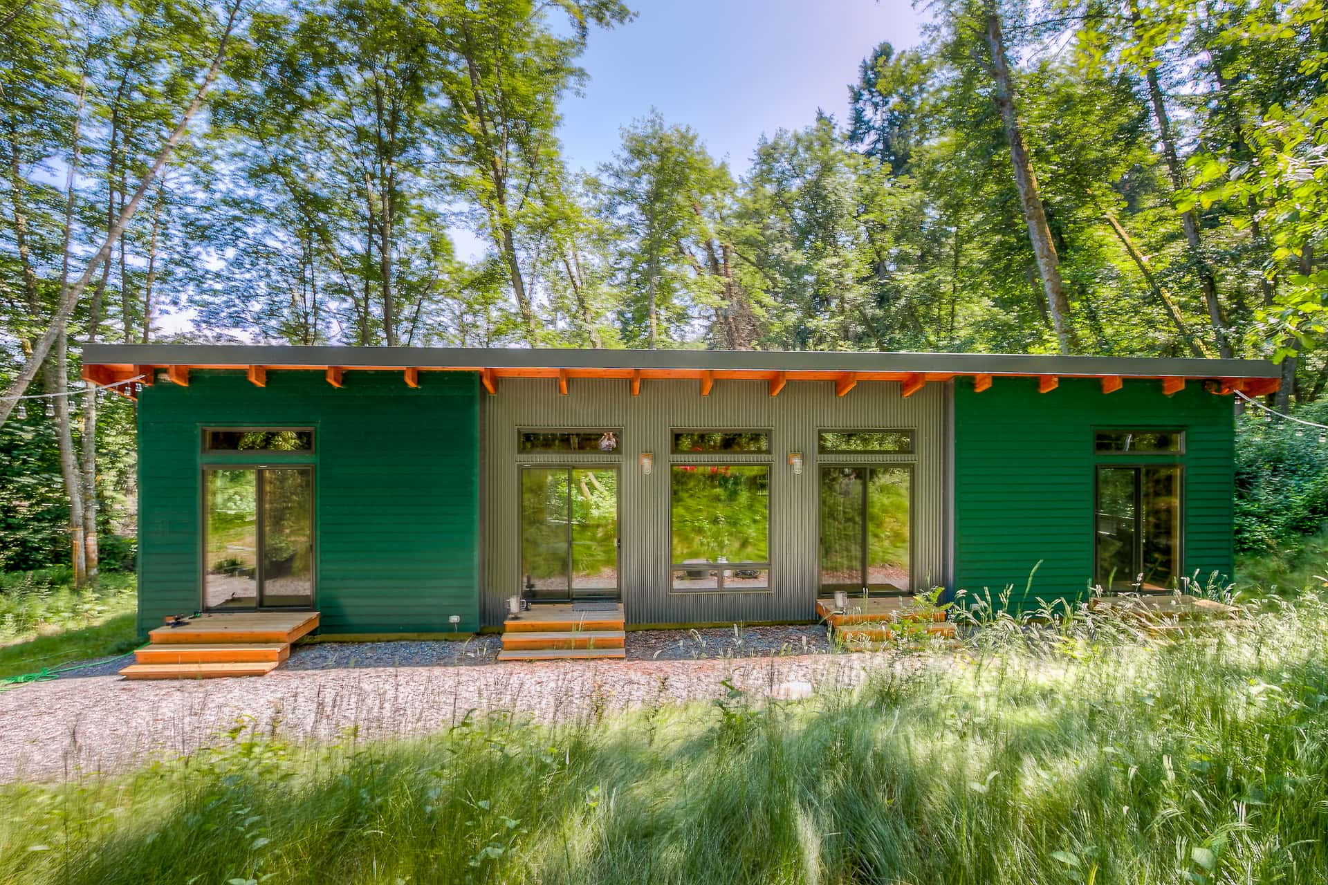 Home addition on Vashon Island built by Vashon Build