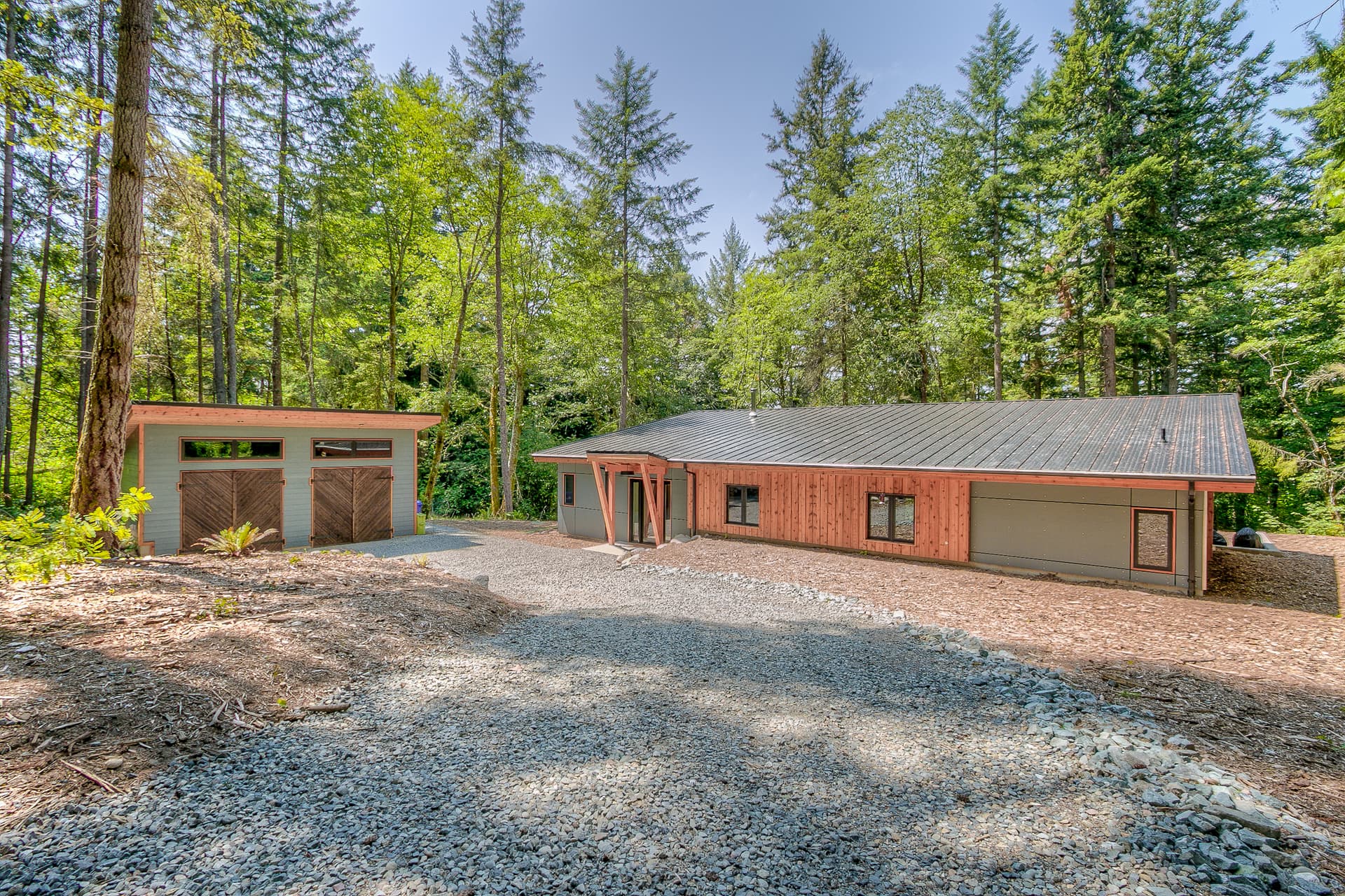 Vashon Island whole-home remodel project — Forest Home on West Side Highway